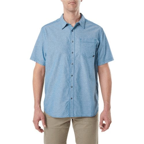 5.11 Tactical Ares Short Sleeve Shirt 71372 - Lake, 2X-Large